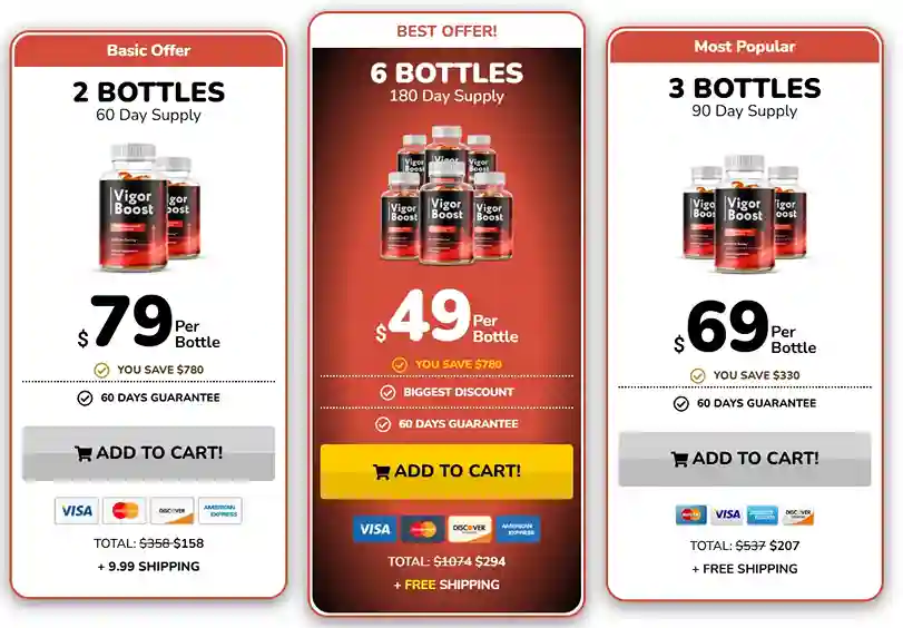 Vigor Boost price
